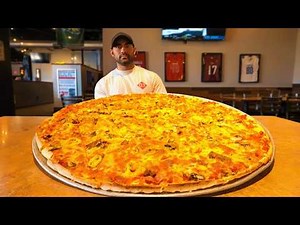 The Record For This 30" Pizza Challenge Is 8 minutes : Is It Beatable?