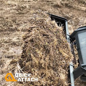 The Quick Move Low Profile Bucket combines heavy-duty design with high performance. Constructed from 3/16” thick steel, reinforced with wear bars, and featuring an optional bolt-on cutting edge, it’s ready to tackle tough jobs, providing excellent durability and cutting precision. | Quick Attach Attachments | Facebook