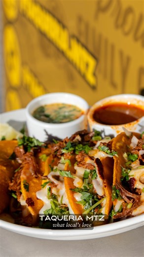 @taqueria.mtz opened in 2022, built on nothing but family, faith, and the hope that Amarillo would love their food. After more than twenty years in corporate kitchens, Indolfo took a chance on himself. When things got hard, it was his son Raul, only seventeen at the time, who told him not to give up and let him share their story online. Today, Amarillo shows up for them at every pop-up, and Texas Monthly named their tacos among the best in the state. This is a family who cooks with love, and you