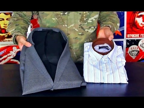 How to Fold/Pack a Suit in a Suitcase Without Wrinkling