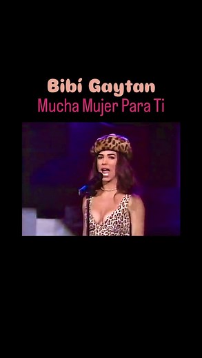 🇲🇽 Bibí Gaytan • Mucha Mujer Para Ti (1992) | Gus Chac