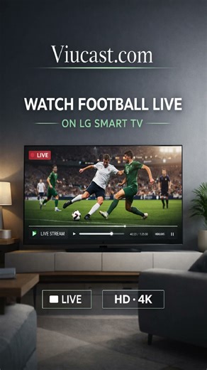 How to Watch Football Live on LG TV #footballfans