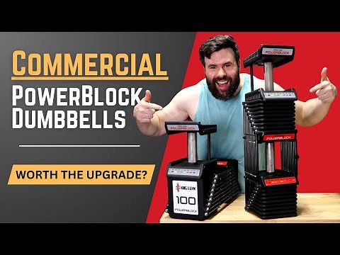 PowerBlock COMMERCIAL Pro 100 Review: PowerBlock's Best Dumbbells?