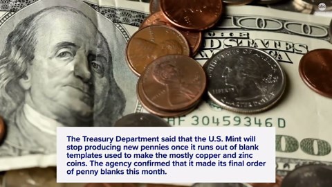 Treasury to phase out penny after Trump says coin no longer makes 'cents'