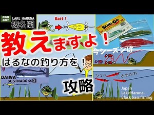【群馬榛名湖】攻略動画 昔の榛名湖で良く釣れた釣り方を紹介/Learn how to fish well on Lake Haruna in the old days #榛名湖バス釣り #群馬バス釣り