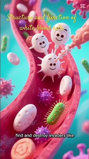 🦠 White Blood Cells (WBCs) | Structure, Types & Function | Medical Facts