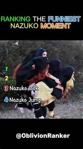 Ranking The Funniest Nazuko Moment #animecosplay #funny #cosplay #cosplayanime #anime