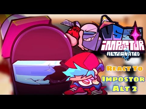 Fnf React To Impostor Alternated || Demo 2 + Cutscenes || Among Us/2025 (Part 1)
