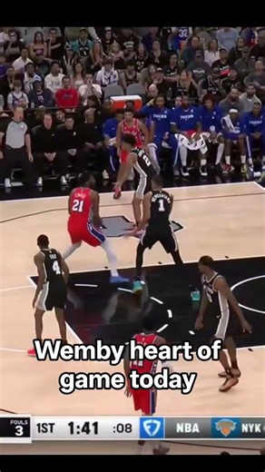 wembanyama give best game after sign off #shorts