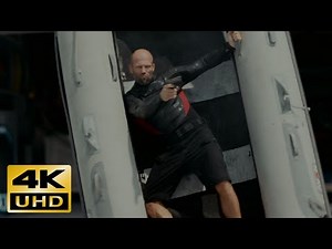 Jason Statham Kills a Drug Lord and Blows Up a Yacht / Mechanic: Resurrection (2016)