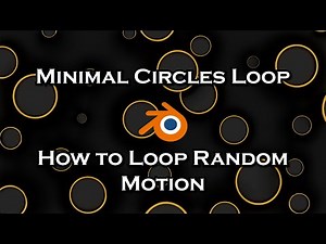 How to Loop Random Motion Easily - Blender Tutorial