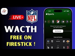 How to Watch NFL on FireStick for FREE in 2026 (Legal & Easy Guide)