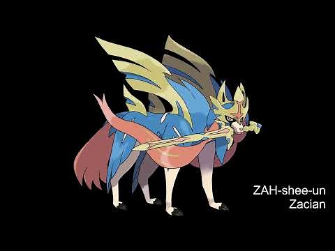 How to Pronounce Zacian (American English) Generation 8