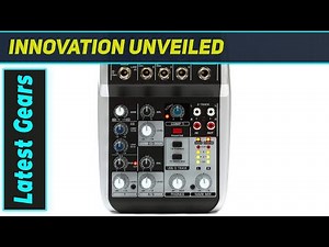 Behringer Xenyx Q502USB: The Best Compact Mixer for Your Home Studio!