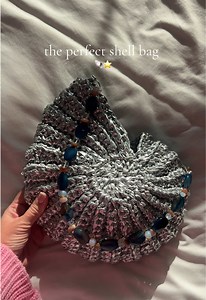 Perfect Crochet Sea Shell Bag for Mermaid Dreams