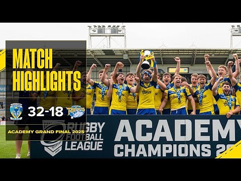 Academy GF Highlights | Warrington Wolves crowned U18s Champions