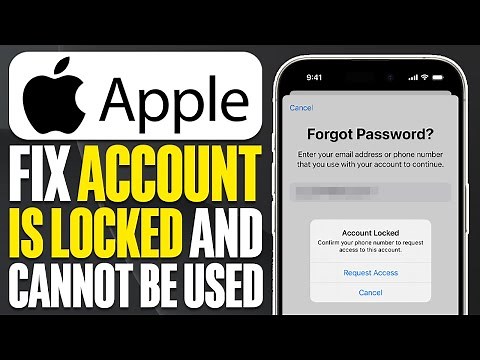 How To Fix Apple Account Is Locked And Cannot Be Used (2025)