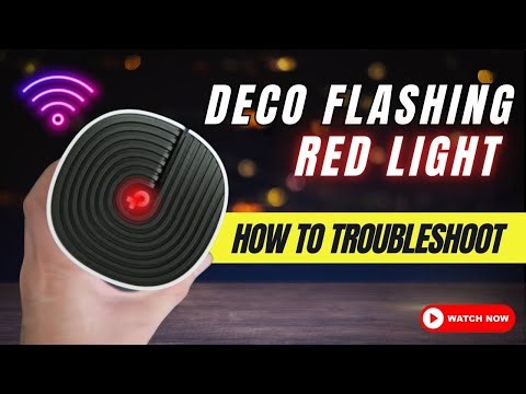 Deco Flashing Red Light – How to Troubleshoot