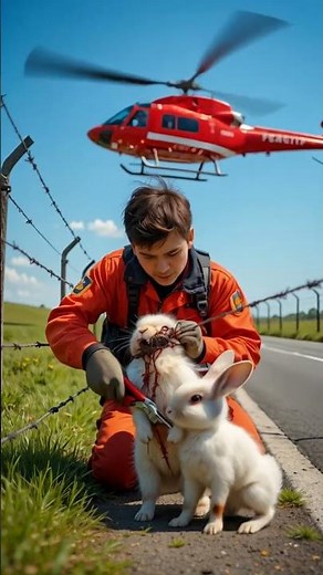 The Rescue Story Of A Wounded Rabbit