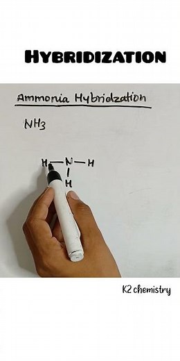 Ammonia hybridization l nh3 hybridization l chemistry l