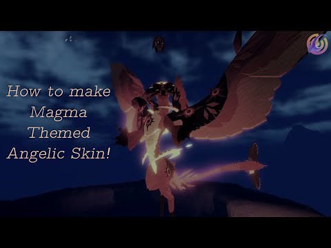 Angelic Warden Magma Skin Tutorial! |Creatures of Sonaria| ROBLOX|