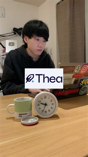 Studying until the candle goes out with Thea🕯️ #ad #TheaStudy #study #studyvlog