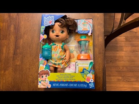 Baby Alive Magical Mixer Baby Doll REVIEW