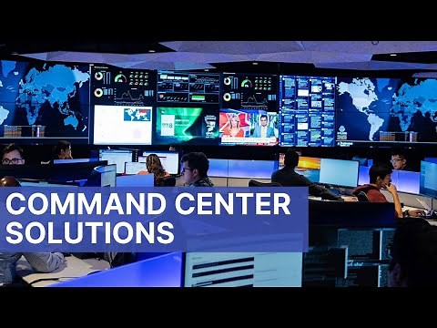 Control Room | Command Center | Command Centre | Command Center Solutions India