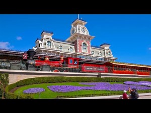 Walt Disney World Railroad 2025 - New Shuttle Route with Stitch [4K60 POV]