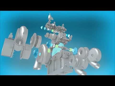 How An Air Compressor Work || Atlas Copco Centrifugal Compressor Working Animation