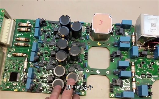 特斯拉Tesla Model 3车载充电机DCDC电路板讲解—新能源汽车维修