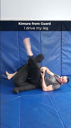 BJJ Kimura from Guard — vs. Opponent Pins Hips | Grappling Dummy