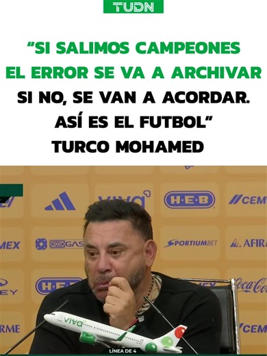 ¡Defiende a su portero! 👏🥅 Mohamed dijo que aunque es un error grave el que cometió Hugo en la Final de Ida, si quedan campeones nadie se acordará y el equipo debe sopreponerse en la Vuelta. "En casa derá otro partido" 📲📺¡Disfruta de lo mejor de la Liguilla MX en VIX! 🟠 | TUDN MEX