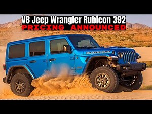 2021 Jeep Wrangler Rubicon 392 Launch Edition Pricing Announced