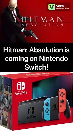 Hitman: Absolution is coming on Nintendo Switch! #nintendoswitch2 #hitmanabsolution #shorts