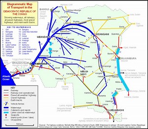Rail transport in the Democratic Republic of the Congo - Alchetron, the free social encyclopedia