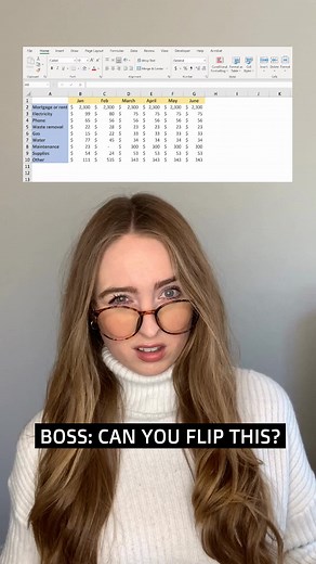 @miss.excel the tables have turned #Excel