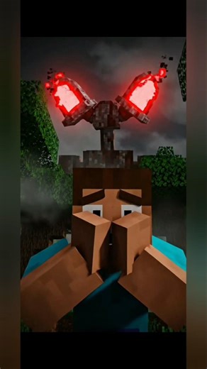 Steve horror moment😨 #shorts #shortsfeed #gaming #minecraft #horror