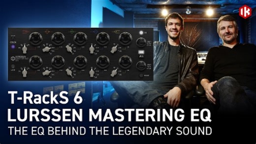 IK Releases T-RackS Lurssen Mastering EQ