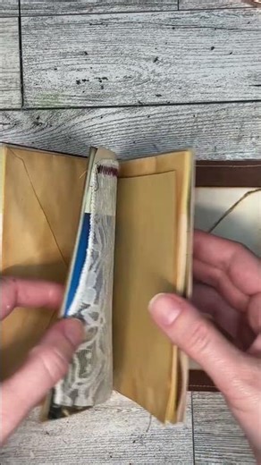 Vintage wallpaper covered junk journals