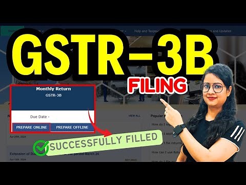 GSTR-3B Filing 2025 | Interest, Late Fees, ITC Rules FY 2025-26 | How to file GSTR-3B online