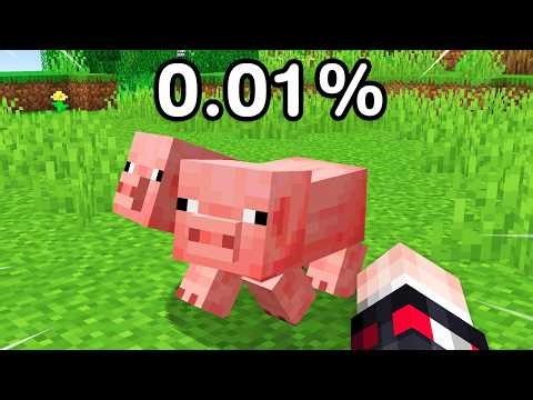 🔥โคตรเจ๋ง!!【"ผมเจอMobที่หายากที่สุดในมายคราฟ!!"】| (Minecraft Rare Mob)