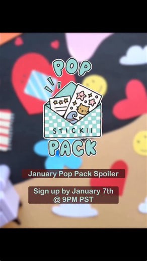 𝗦𝗧𝗜𝗖𝗞𝗜𝗜®💌sticker subscription | “I ♥ Me” is our Pop theme this January! The holidays are about to be over so it’s time to stop thinking of what to get others and focus on... | Instagram