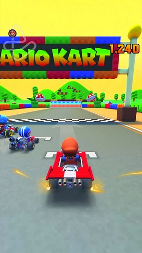 RMX Mario Circuit 1RT Mario Classic Gameplay