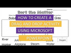Microsoft Teams: Creating a Drag and Drop Activity