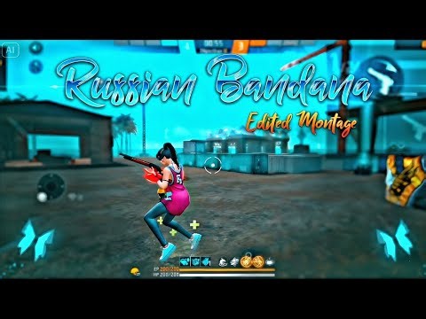 Russian Bandana ✨ Free Fire Montage | Clean Headshots