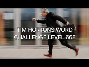 🏃‍♂️🏃‍♀️🏃 Tim Hortons Word Challenge Level 662 #timhortons #free #newvideo #subscribe