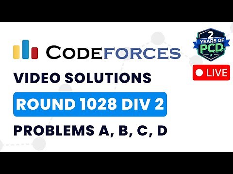 Codeforces Round 1028 (Div 2) | Video Solutions - A to D | by Pradyumn Kejriwal | TLE Eliminators