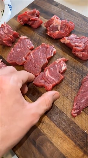 My filet mignon looks interesting