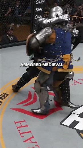MMA in Full Medieval Armor - Armored Medieval Martial Arts Explained #shorts